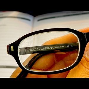 Dolce & Gabbana used eyeglasses frame in great condition with receipt